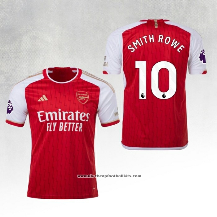 Arsenal Player Smith Rowe Home Shirt 2023-2024